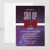 Invitation Votre service en tant qu'entreprise (Devant / Derrière)