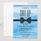 Invitation Votre service en tant qu'entreprise (Devant / Derrière)