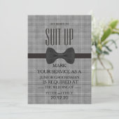 Invitation Votre service en tant qu'entreprise (Debout devant)