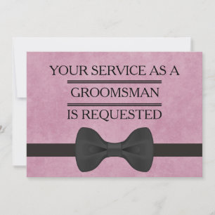 Invitation Votre service en tant qu'invité de demande de Groo