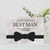 Invitation Votre service est demandé en tant que meilleur Gro (Debout devant)