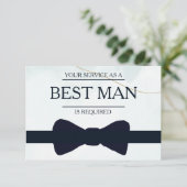 Invitation Votre service est demandé en tant que meilleur Gro (Debout devant)