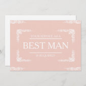 Invitation Votre service est demandé en tant que meilleur Gro (Devant / Derrière)