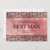 Invitation Votre service est demandé en tant que meilleur Gro (Devant)