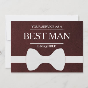 Invitation Votre service est demandé en tant que meilleur Gro