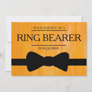 Invitation Votre service est demandé en tant que meilleur hom