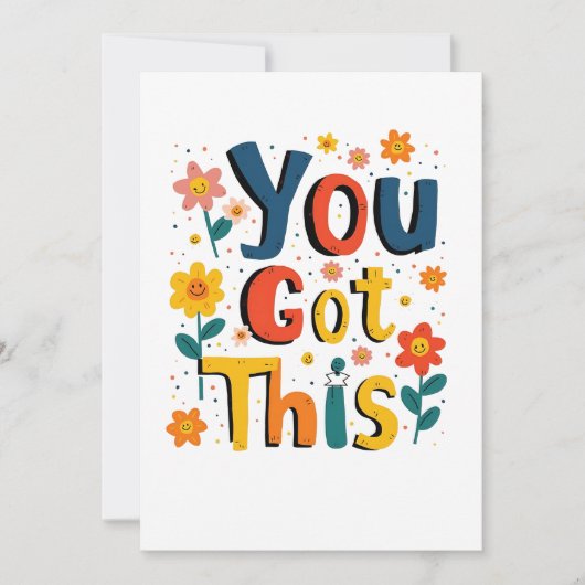 Invitation Vous avez ce jour d'examen du test de professeur (Devant)