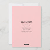 Invitation Vous avez été encadré Caduceus Médicale Graduation (Dos)