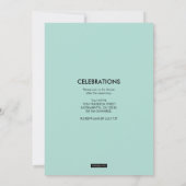 Invitation Vous avez été encadré Caduceus Médicale Graduation (Dos)