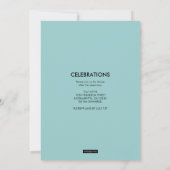 Invitation Vous avez été encadré Caduceus Médicale Graduation (Dos)