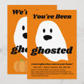 Invitation Vous avez été Game Neighborhood Halloween Game (Devant / Derrière)