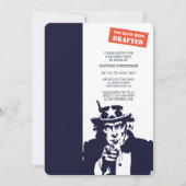 Invitation Vous Avez Été Rédigé ! Fête d'anniversaire (Devant)