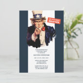 Invitation Vous Avez Été Rédigé ! Fête d'anniversaire (Debout devant)