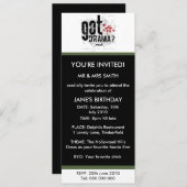 Invitation Vous avez un drame ? (Devant / Derrière)