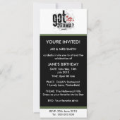 Invitation Vous avez un drame ? (Devant)