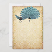 Invitation Vous Choisissez Couleur Arrière - plan -Damask Pea (Dos)