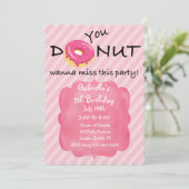 Invitation Vous, DONUT, Vous Voulez Manquer Cette Fille De Fê (Debout devant)