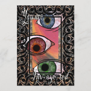 Invitation Vous êtes à l'oeil nu