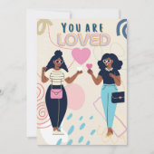 Invitation Vous êtes aimés (Devant)