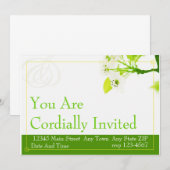 INVITATION VOUS ÊTES CORDIALEMENT INVITÉ (Devant / Derrière)