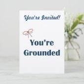 Invitation Vous êtes des rappels basés (Debout devant)