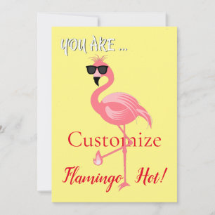 Invitation Vous Êtes Flamant rose Hot Thunder_Cove
