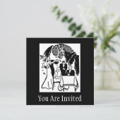 Invitation Vous Êtes Invité (Debout devant)