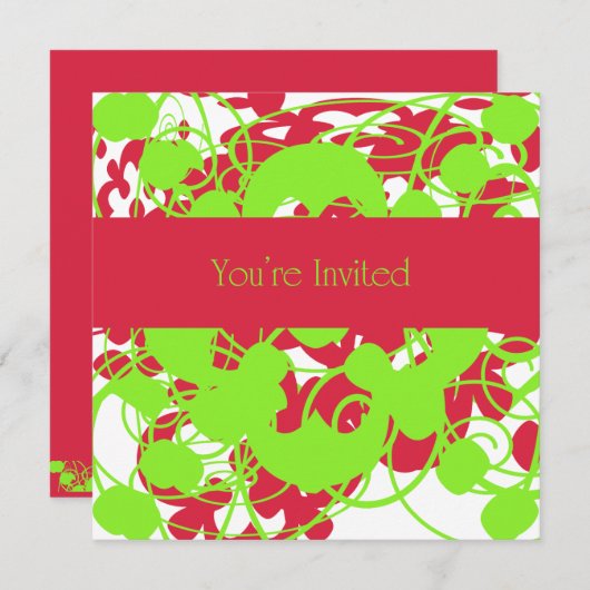 Invitation Vous êtes invité (Devant / Derrière)