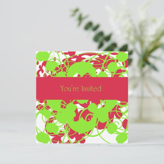 Invitation Vous êtes invité (Debout devant)