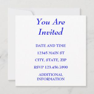 INVITATION VOUS ÊTES INVITÉ