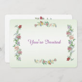 Invitation Vous êtes invité (Devant / Derrière)