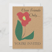 Invitation Vous êtes invité (Devant)