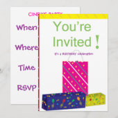 Invitation Vous êtes invité (Devant / Derrière)