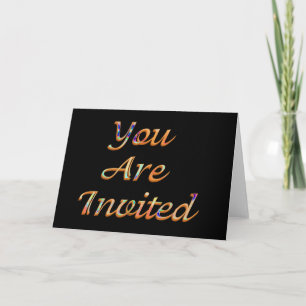 Invitation Vous êtes invité