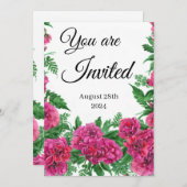 Invitation Vous êtes invité (Devant / Derrière)