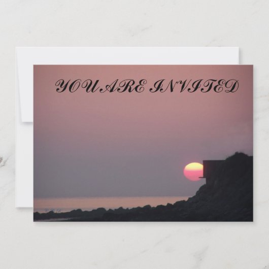 Invitation Vous êtes invité (Devant)