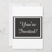 Invitation - Vous êtes invité (Devant)
