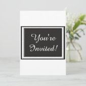 Invitation - Vous êtes invité (Debout devant)