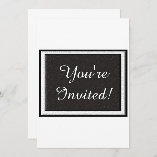 Invitation - Vous êtes invité (Devant / Derrière)