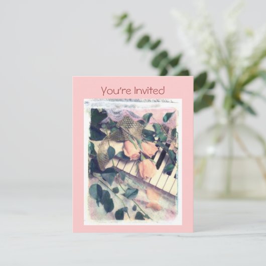 Invitation Vous êtes invité (Debout devant)