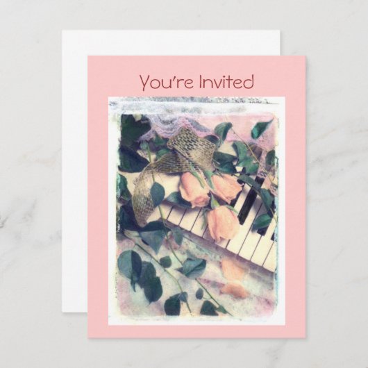 Invitation Vous êtes invité (Devant / Derrière)