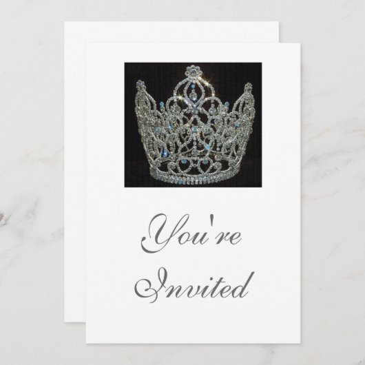 Invitation Vous êtes invité (Devant / Derrière)