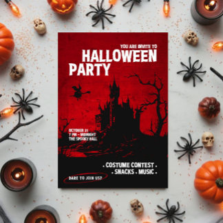 Invitation Vous êtes invité à la fête d'Halloween