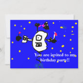 Invitation Vous êtes invité à ma fête d'anniversaire ! Invita (Devant)