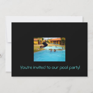 Invitation Vous êtes invité à notre piscine !