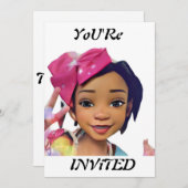 Invitation Vous êtes invité à participer  (Devant / Derrière)