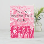 Invitation Vous êtes invité à une fête (Debout devant)