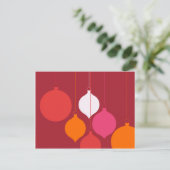 Invitation Vous êtes invité à une fête de vacances (Debout devant)