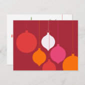 Invitation Vous êtes invité à une fête de vacances (Devant / Derrière)