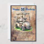 Invitation Vous êtes invité à une Fif-tee Golf Party ! (Devant)